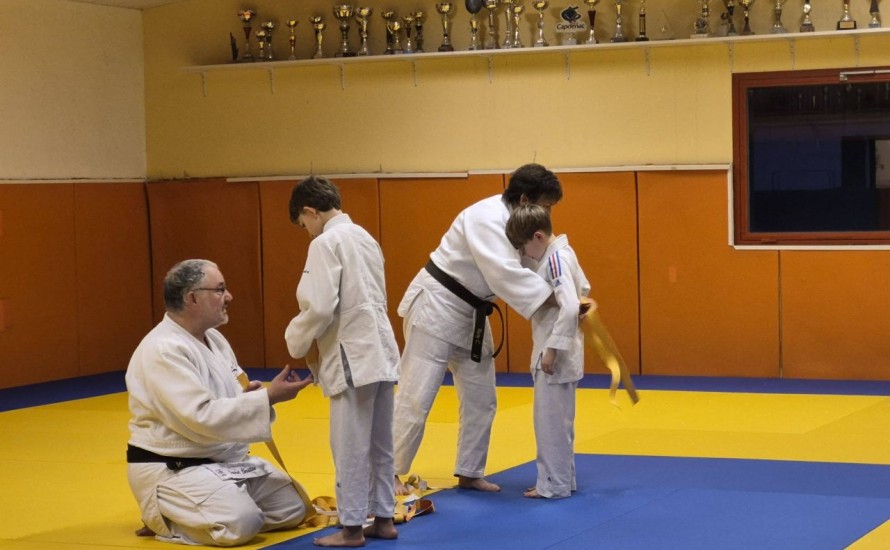 Passage de ceintures poussins et benjamins